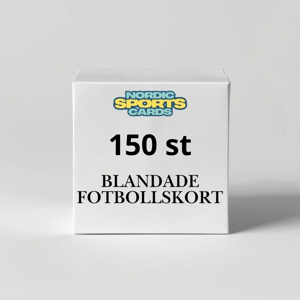 150 st Blandade Fotbollskort