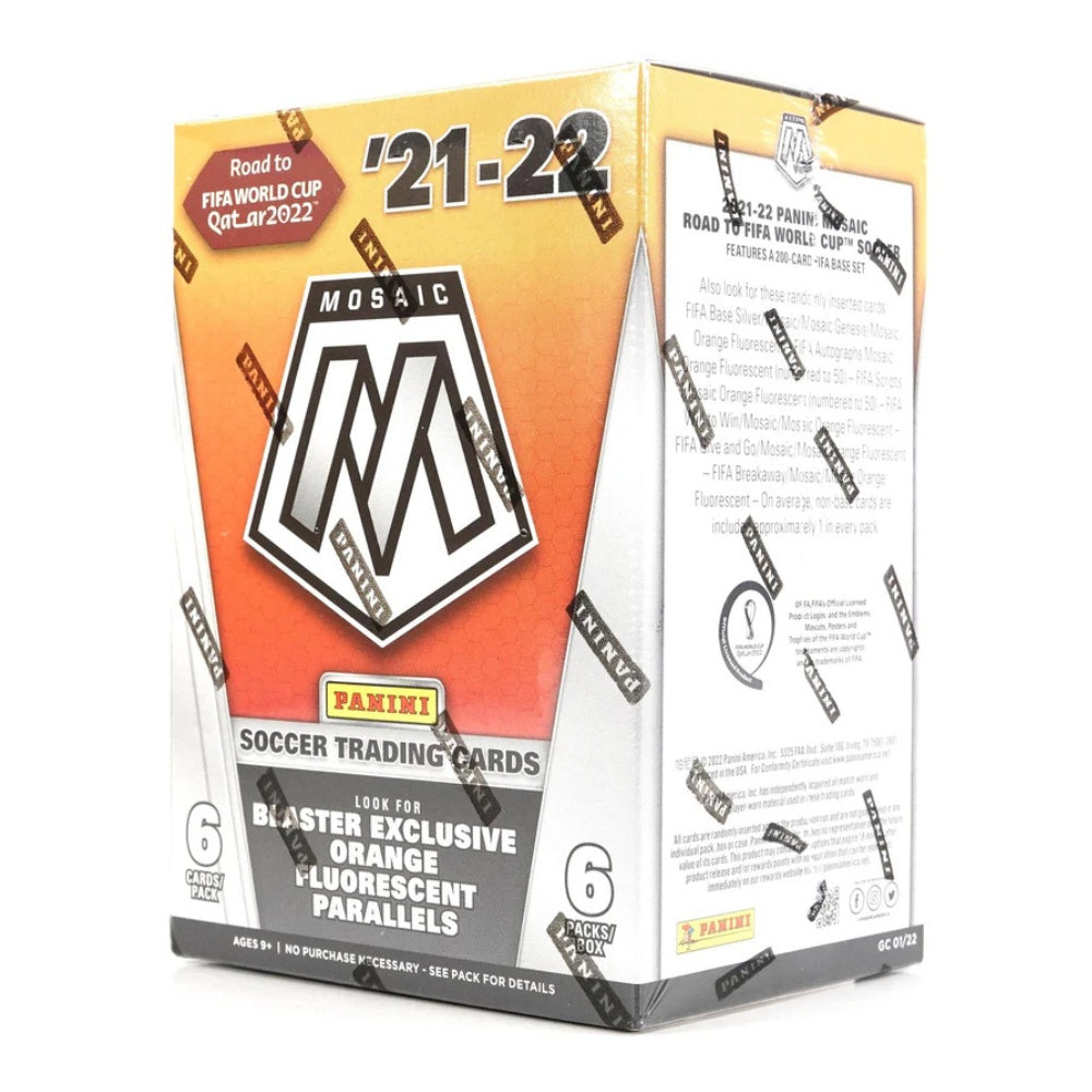 2021/22 Panini Mosaic Road to FIFA World Cup Soccer Blaster