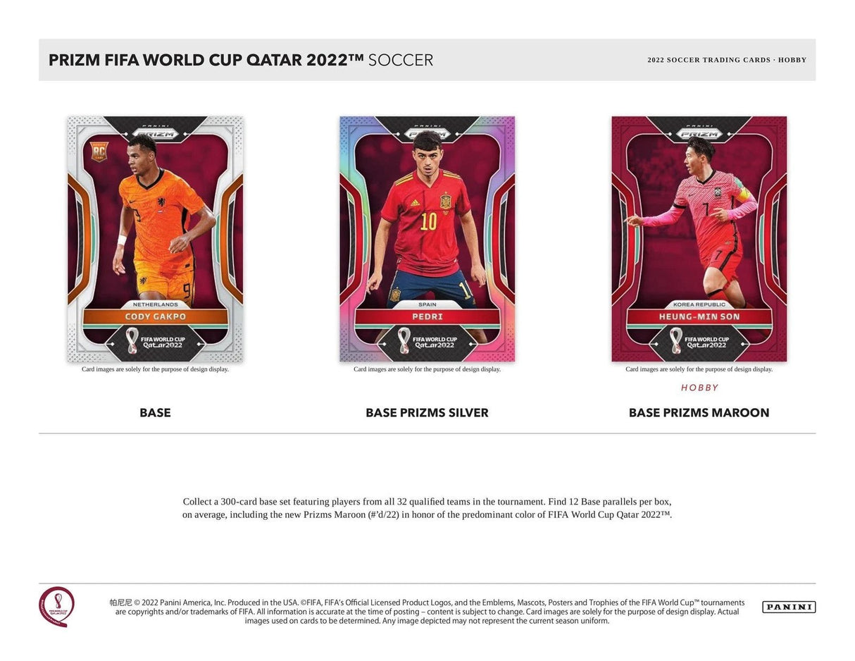 2022 Panini Prizm FIFA World Cup Qatar Soccer -kortti - Hobby Box