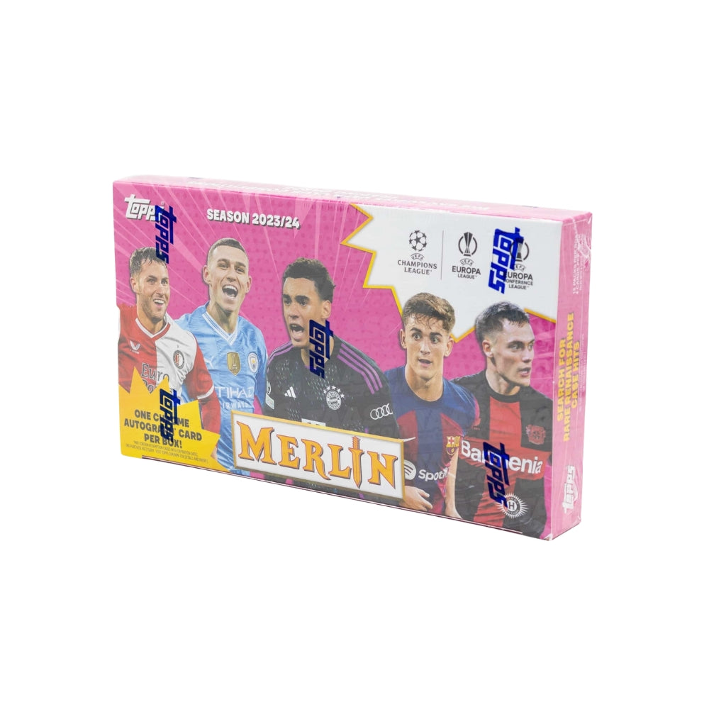 2023/24 Topps Merlin Chrome UEFA Hobby Box (Lamine Yamal Rookie)
