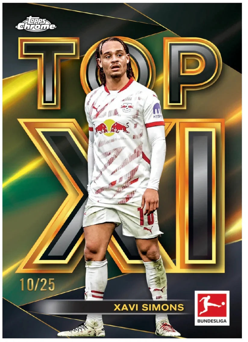 2024/25 Topps Chrome Bundesliiga Hobby Box - Nimikirjoitus, linssit ja lisäosat