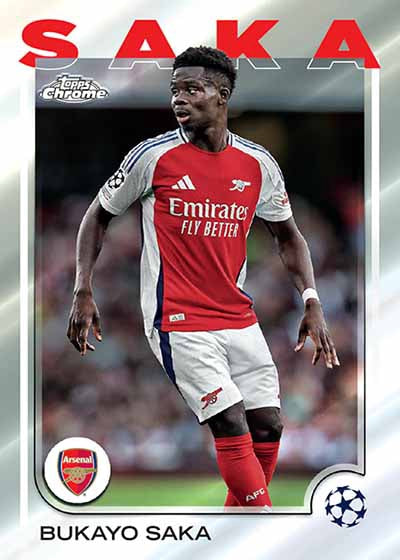 2024-25 Topps Chrome® UEFA Club Competitions - Ripustinlaatikko