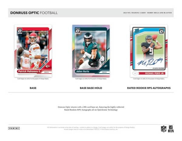 2024 Donruss Optic -jalkapallo - Blaster Box