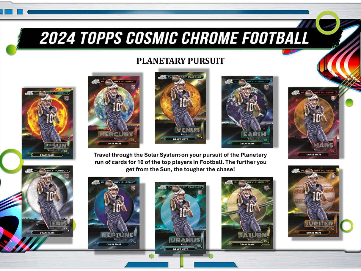 2024 Topps Cosmic Chrome -jalkapallo - Hobby Box