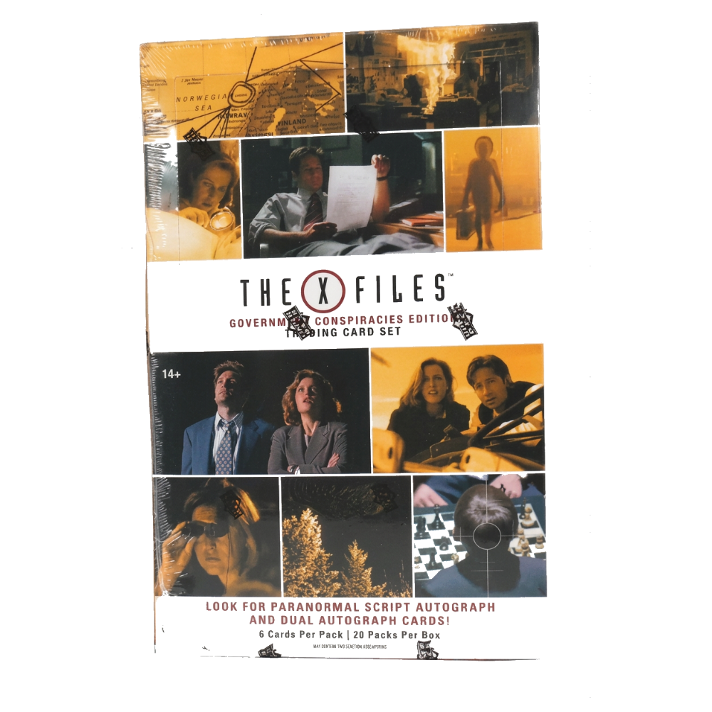 2025 Upper Deck The X-Files: Government Conspiracies Edition Hobby Box