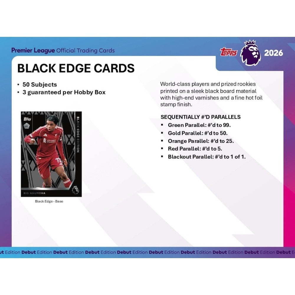 2025-26 Topps Premier League - Hobby Box