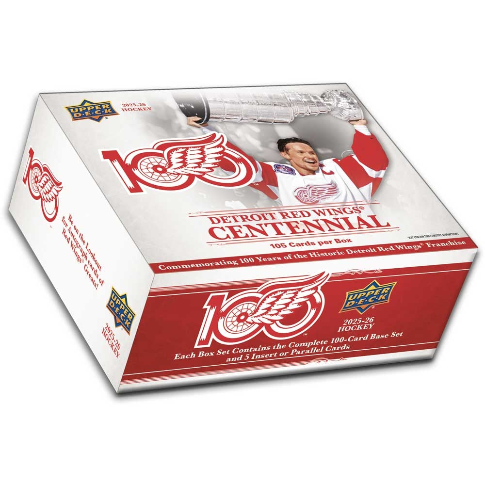 2025-26 Upper Deck Detroit Red Wings Centennial