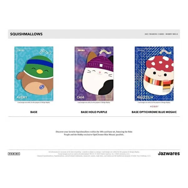 2025 Panini Squishmallows Series 2 Mega Box