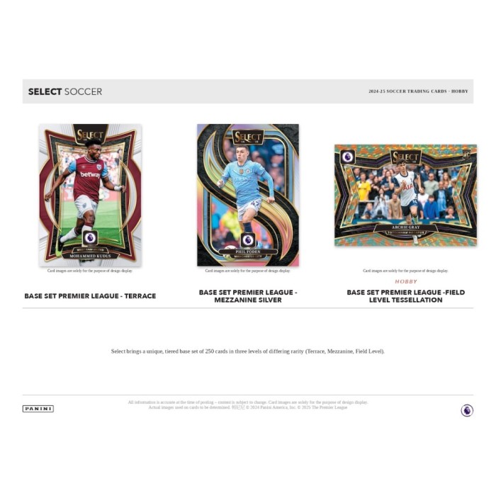 2024-25 Panini Select Premier League – Hobby Box