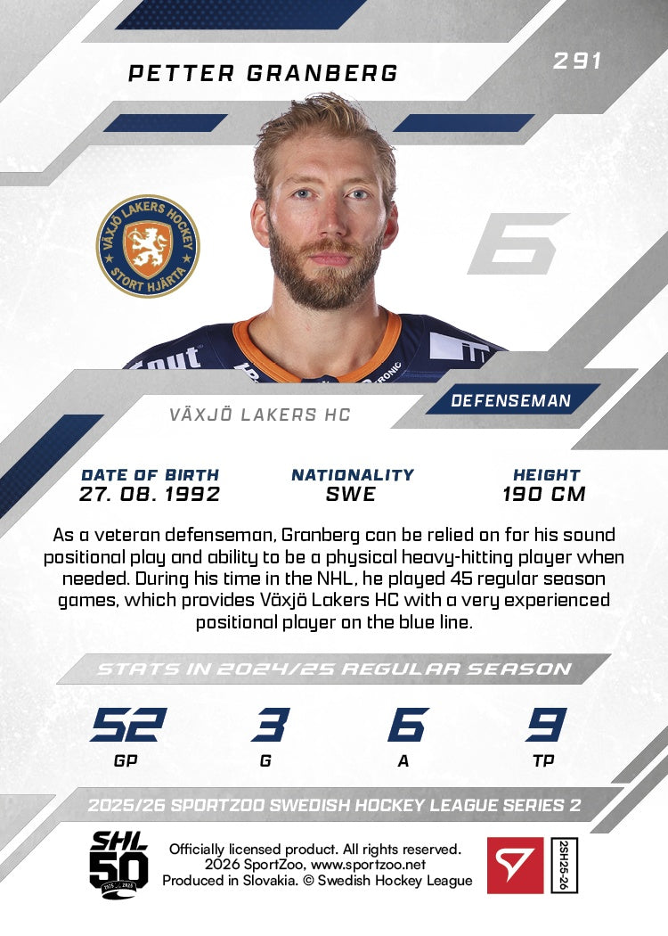 291 VLH Petter Granberg SININEN
