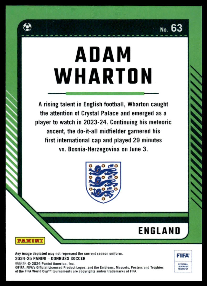 Adam Wharton - 2024-25 Donruss