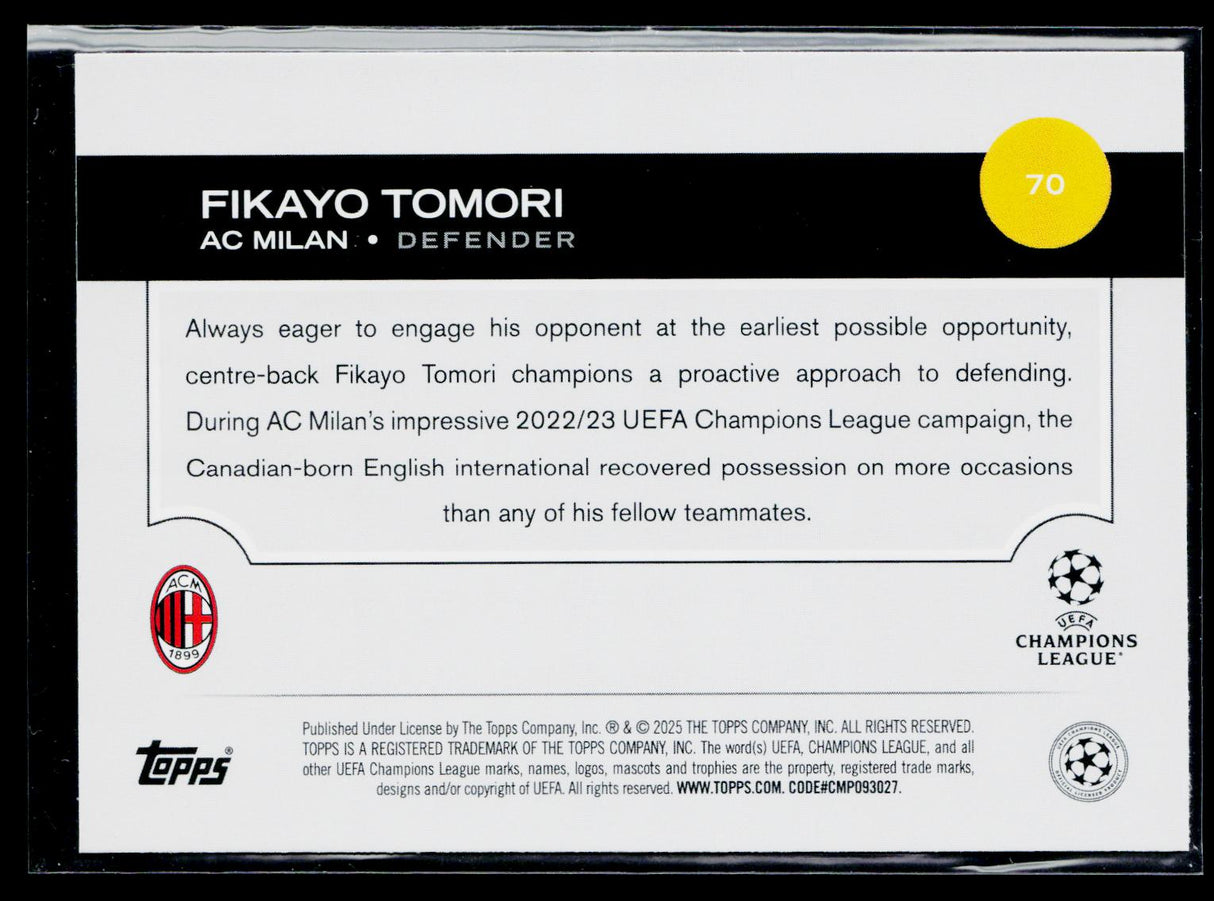 Fikayo Tomori AC Milan
