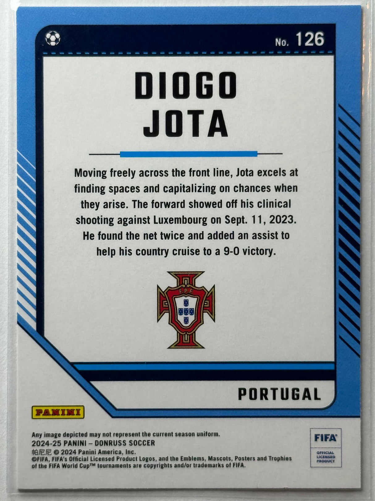 Diogo Jota - Peruskortti - Panini Donruss 24/25