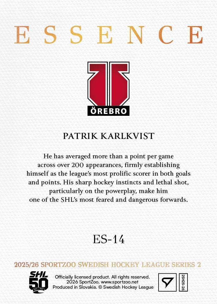 ES-14 MALMI Patrik Karlkvist ESSENCE