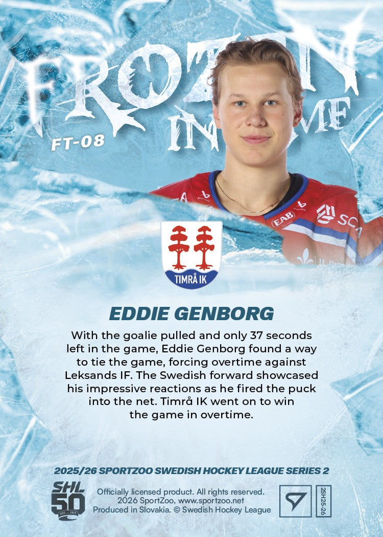 FT-08 TIK Eddie Genborg AJASSA JÄÄTYNYT