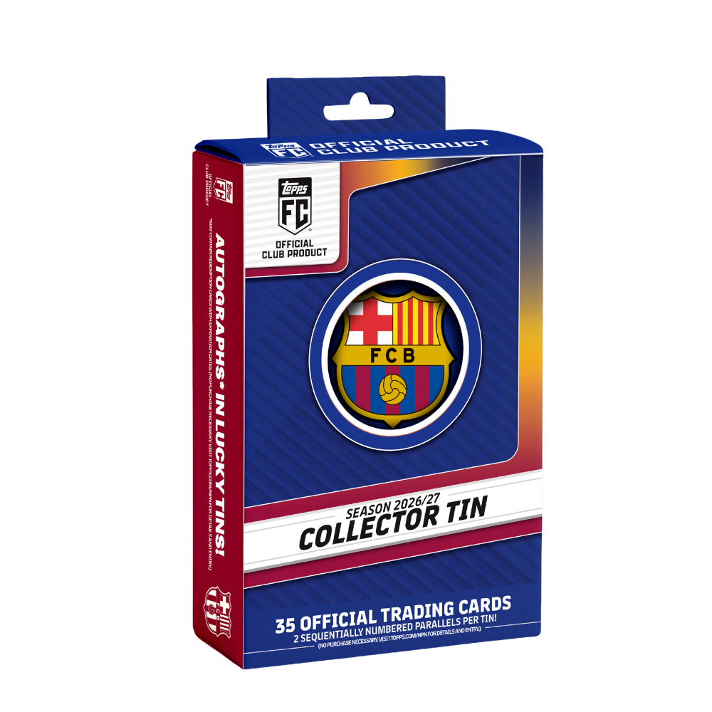 2026-27 Topps FC Barcelona Soccer Collector Tin