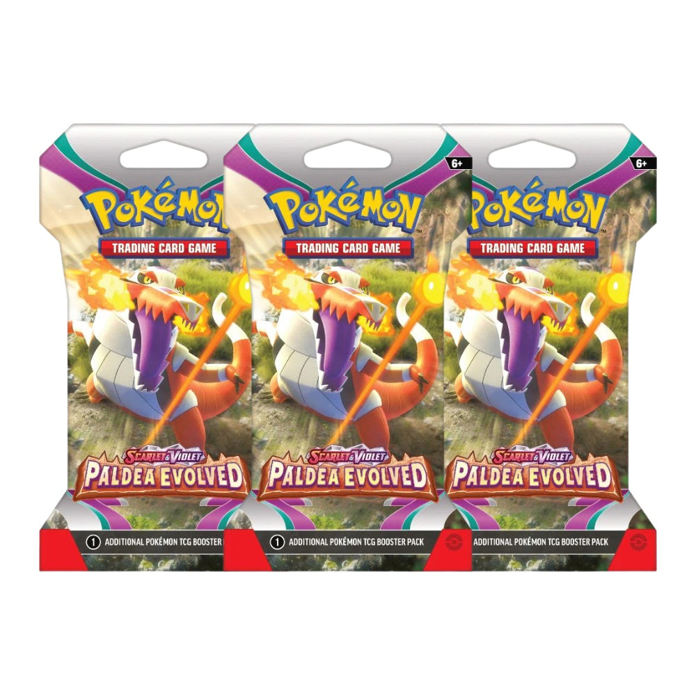 Pokemon Scarlet & Violet 2: Paldea Evolved - 3 st Booster Pack