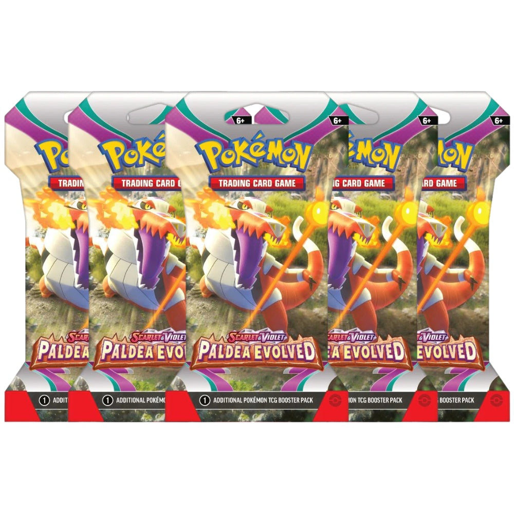 Pokemon Scarlet & Violet 2: Paldea Evolved - 5 st Booster Pack