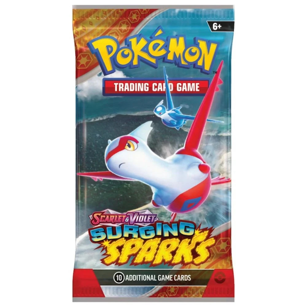 Pokémon Scarlet & Violet 8: Surging Sparks -tehostepakkaus