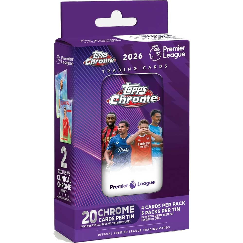 Topps Chrome Premier League 25/26 - Chrome Tin