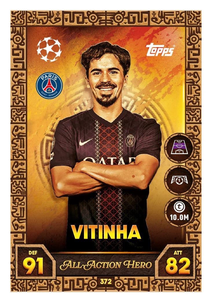 Topps Match Attax 25/26 – Mega Tin #4 Taistelijat