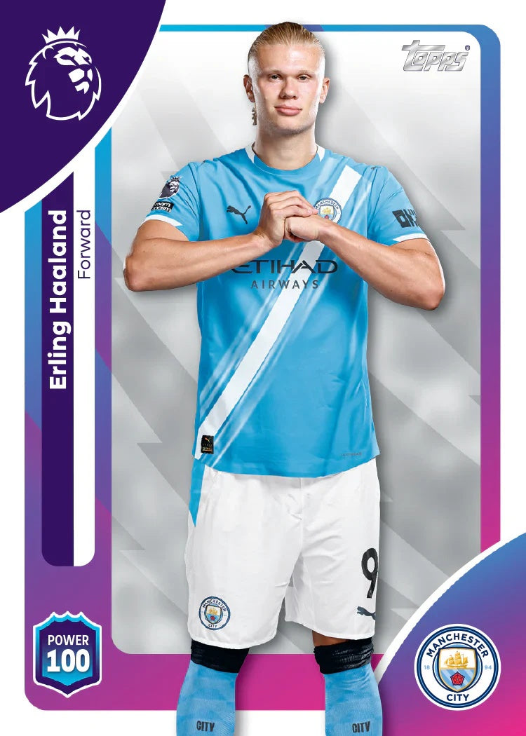 Topps Premier League 2026 Helbox – Fotbollskort (28 Boosterpaket)