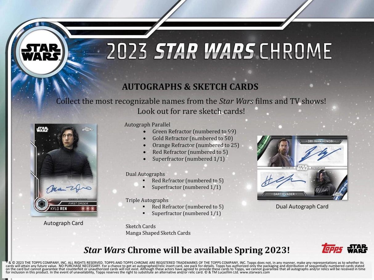 Topps Star Wars -kromi 2023 - Hobby Box