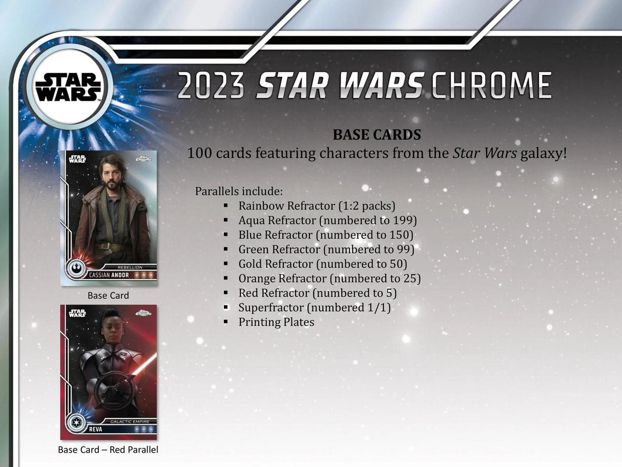 Topps Star Wars Chrome 2023 - Hobby Box