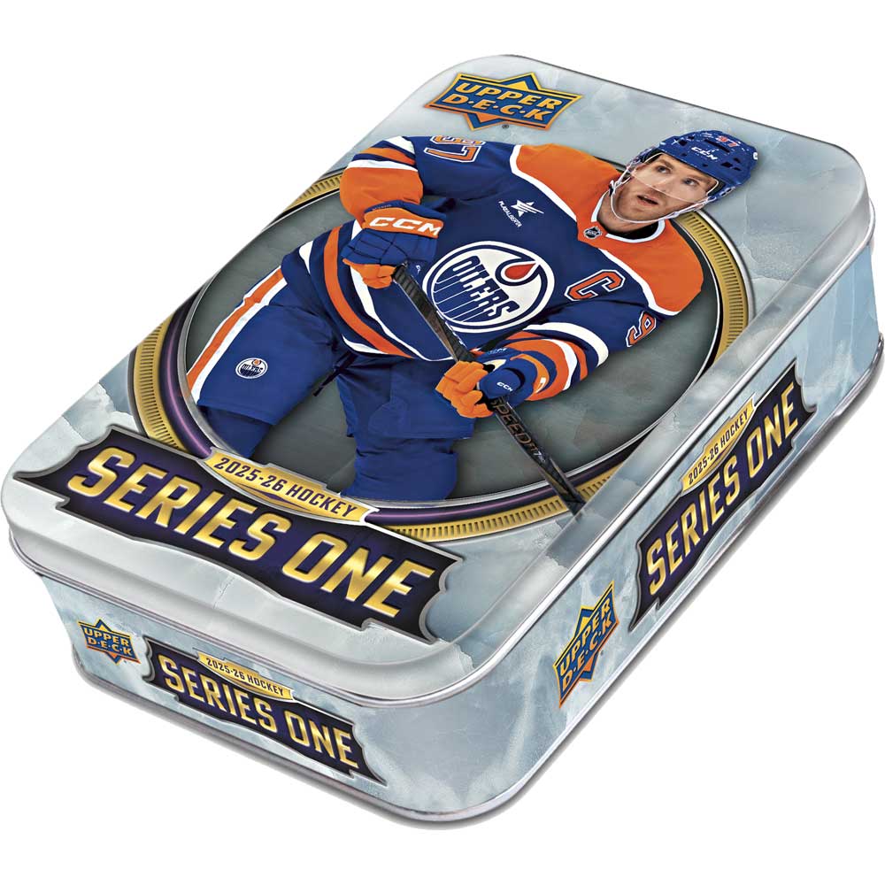2025-26 Upper Deck Series 1 Hockey Retail Tin