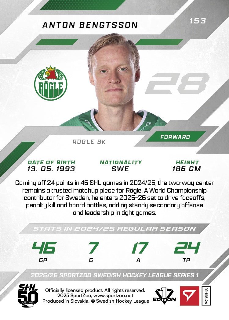 153 RBK A. BENGTSSON - VAALEANPUNAINEN