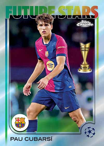 2024-25 Topps Chrome® UEFA Club Competitions - Hobby Box
