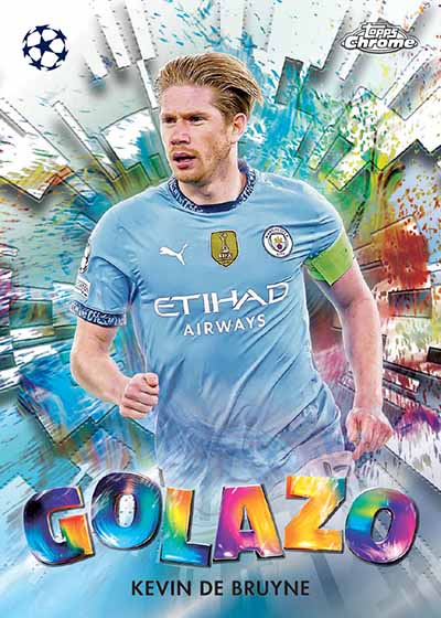2024-25 Topps Chrome® UEFA Club Competitions - Hobby Box