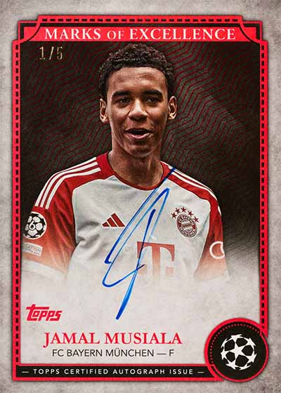 2024-25 Topps Chrome® UEFA Club Competitions - Hobby Box