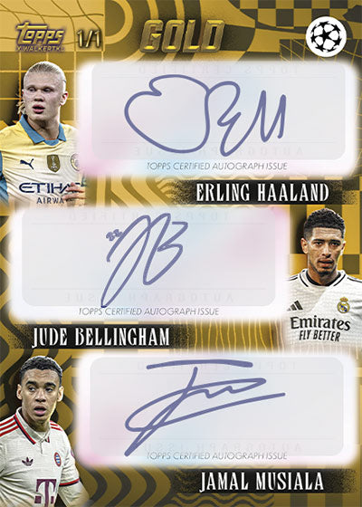 Topps GOLD UEFA -klubikilpailut 24/25