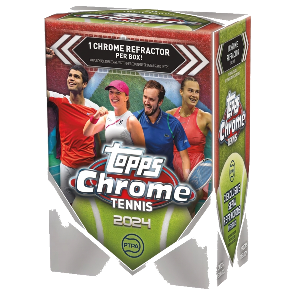 2024 Topps Chrome Tennis Value Box