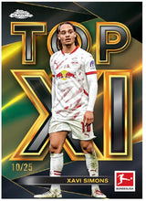 2024/25 Topps Chrome Bundesliiga Hobby Box - Nimikirjoitus, linssit ja lisäosat