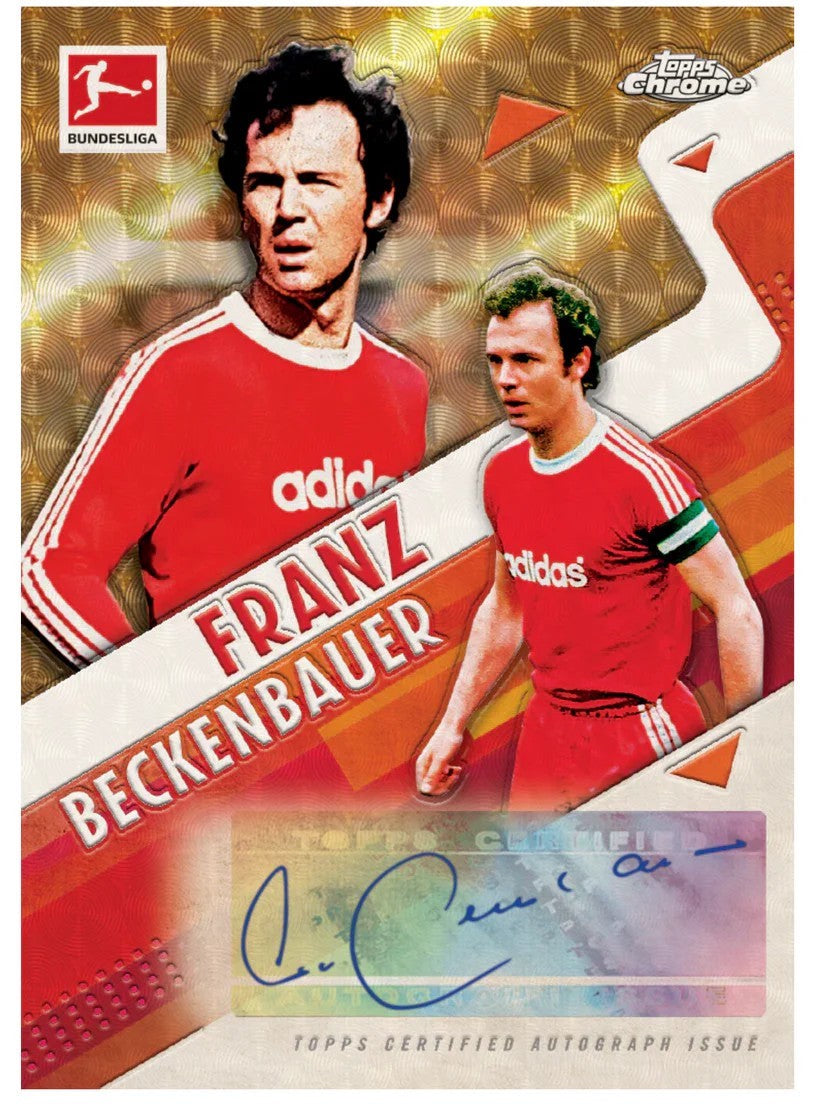 2024/25 Topps Chrome Bundesliiga Hobby Box - Nimikirjoitus, linssit ja lisäosat