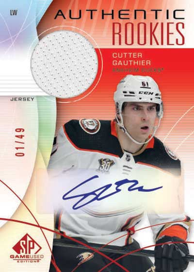 2024-25 Upper Deck SP Game käytetty jääkiekkoharrastuslaatikko