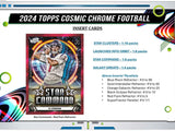 2024 Topps Cosmic Chrome -jalkapallo - Hobby Box