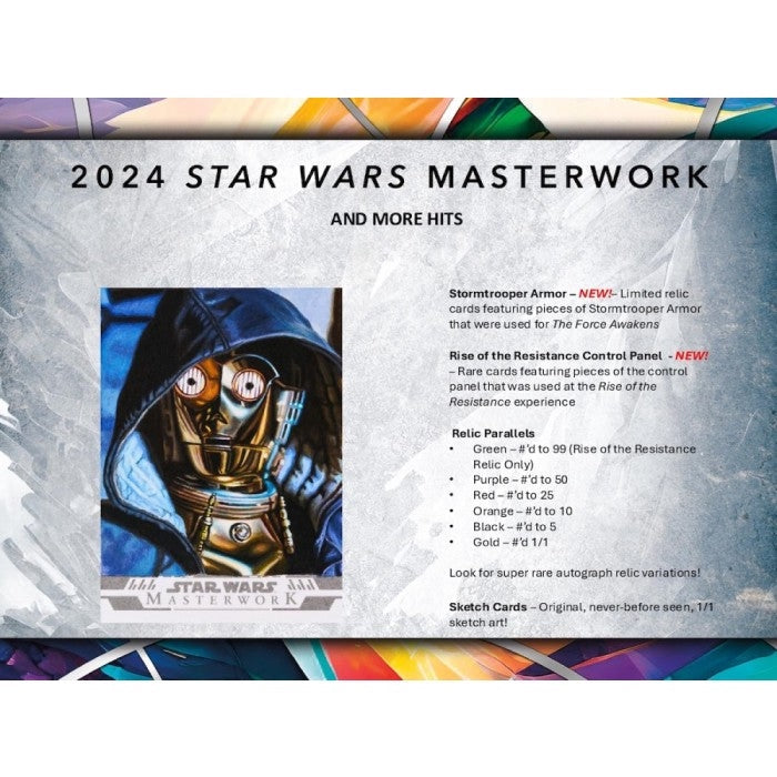 2024 Topps Masterwork Star Wars -mestarilaatikko
