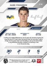 219 HV71 HUGO FRANSSON - VAALEANPUNAINEN