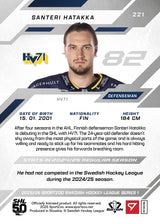 221 HV71 S. HATAKKA - VAALEANPUNAINEN