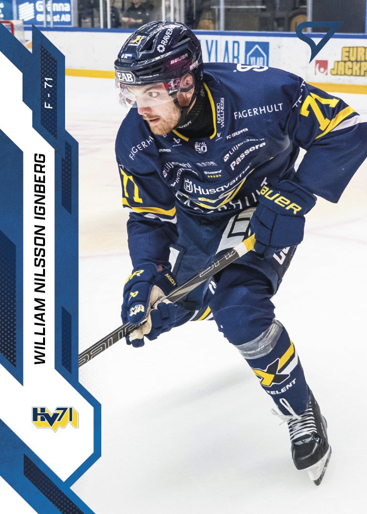 331 HV71 William Nilsson Ignberg SININEN