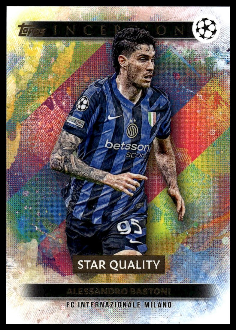 Alessandro Bastoni - Peruskortti - Topps Inception UCC 24/25