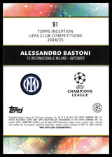 Alessandro Bastoni - Peruskortti - Topps Inception UCC 24/25