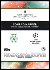 Conrad Harder - Perus - Topps Inception UCC 24/25