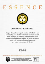 ES-02 BIF Johannes Kinnvall YDIN