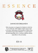 ES-11 MIF Janne Kuokkanen SISÄLTÖ