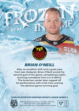 FT-01 LHF Brian O'Neill JÄÄHDYTETTY AIKAAN