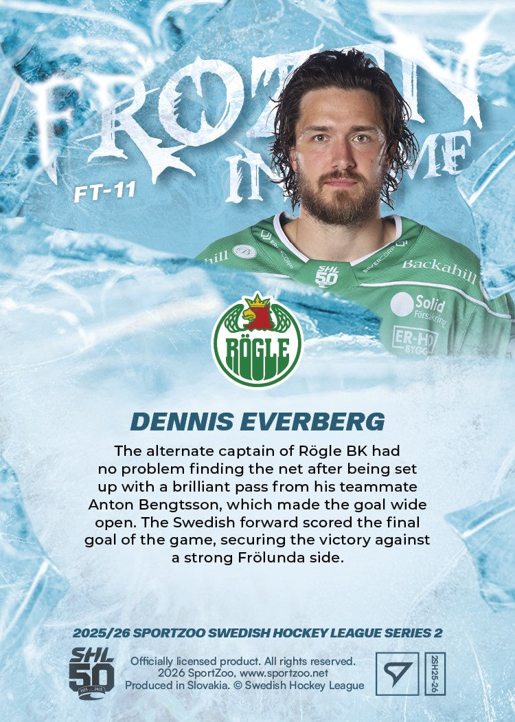 FT-11 RBK Dennis Everberg JÄÄTETTY AIKAAN